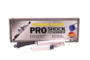 Shock Absorber Rear Pair Remote RES 8 Stage Adjust 50MM Lift