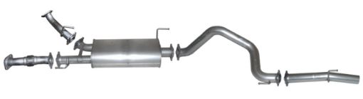 Toyota Land Cruiser 200 Series Hi-Flow DPF Back Exhaust Kit – 409 Stainless Steel (Terrain Tamer)