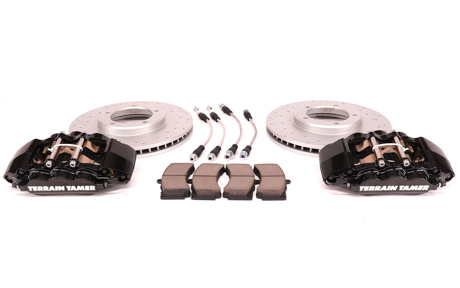 Toyota Land Cruiser TT Extreme Big Brake Kit 4 Pot Rear