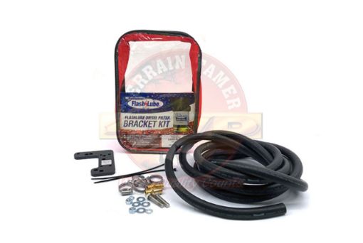 FDF Bracket KIT FLAT Mount Single Battery – Toyota Land Cruiser