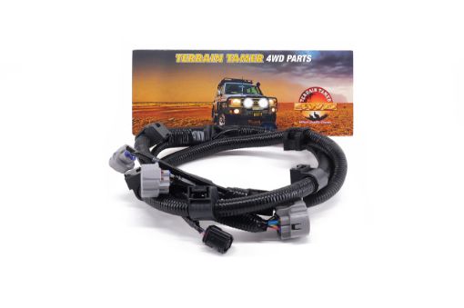 WIRE Engine ROOM No.2 REAR DIFF Ratio 3.90:1 DIFF LOCK – Toyota Land Cruiser 70 Series
