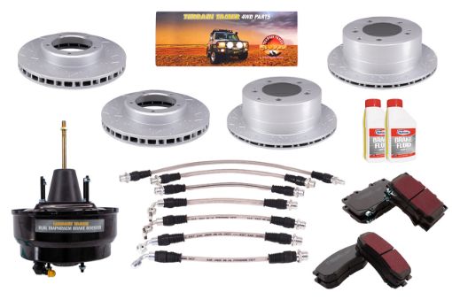 TT Fortified Brake Upgrade KIT DISC REAR – Toyota Land Cruiser 70 Series