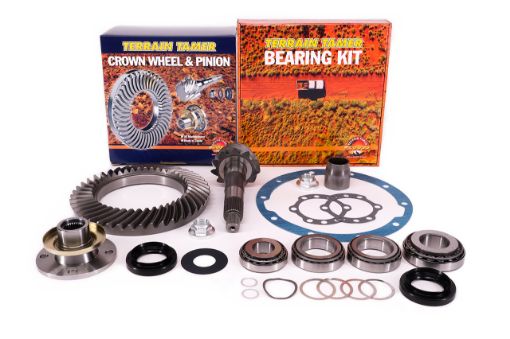 DIFF O/H KIT 3.9r REAR WITH Solid Spacer CWP & Flange – Toyota Land Cruiser