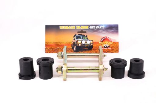 Shackle KIT WITH Rubber Bushes – Toyota Land Cruiser 70 Series