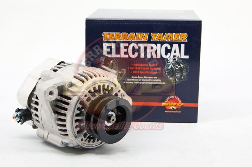 Alternator 12V 80A MAY NEED SA326 PLUG Adapter Round TO OVAL – Toyota Land Cruiser 80 Series