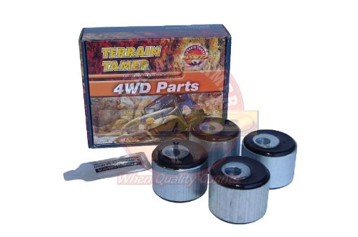 BUSH KIT Castor Correction 3.5 DEG 50MM + Raised Suspension – Toyota Land Cruiser
