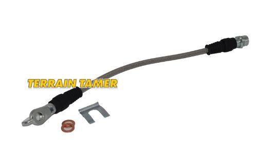 Braided Brake HOSE REAR Centre No.2 PLUS 60MM – Toyota Land Cruiser 200 Series
