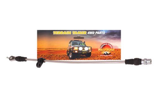 Braided Brake HOSE FRONT R/H PLUS 50MM – Toyota Land Cruiser 200 Series