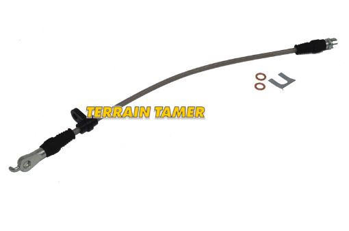 Braided Brake HOSE FRONT R/H PLUS 50MM – Toyota Land Cruiser 200 Series
