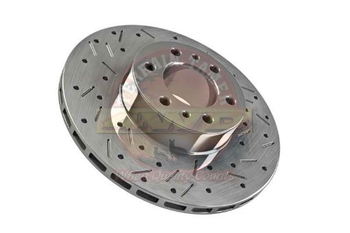 T/T Dimpled & Slotted Rotor REAR – Toyota Land Cruiser 200 Series