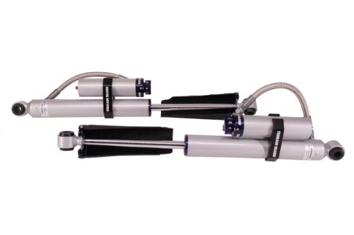 Shock Absorber REAR PAIR Remote RES 8 Stage Adjust 50MM LIFT – Toyota Land Cruiser 70 Series
