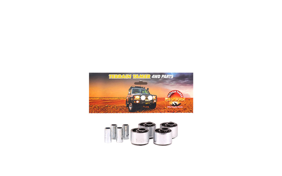 BUSH KIT Castor Correction 2.5 DEG 25 TO 50MM Raised SUSP. – Toyota Land Cruiser