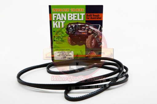 FAN BELT KIT FAN & A/C – Toyota Land Cruiser 80 Series