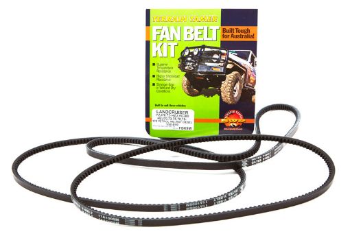 FAN BELT KIT FAN & A/C – Toyota Land Cruiser 80 Series